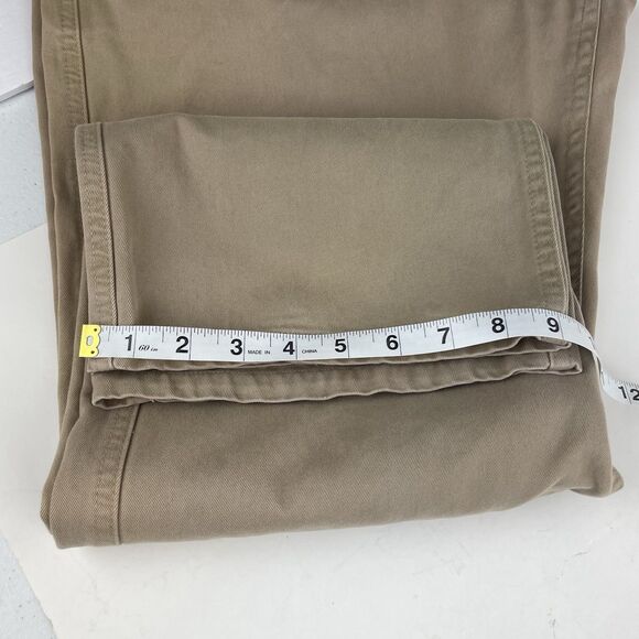 RM Williams Pants Mens 38x29 Tan Khaki Regular Straight Chino Linesman Australia - Picture 13 of 15